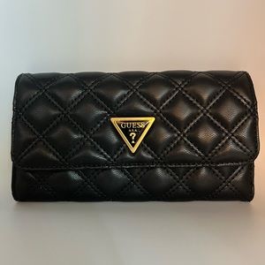 Guess Black Wallet! NWT!